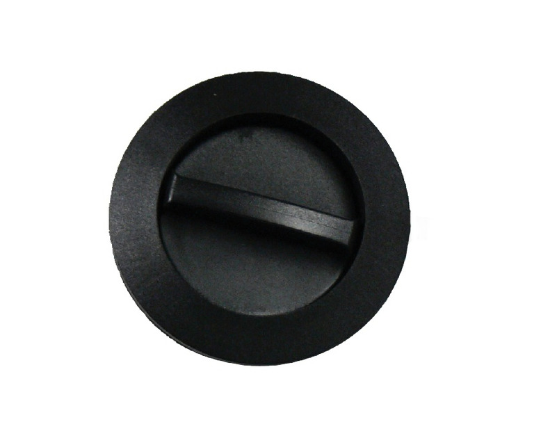 Filling point plastic cap